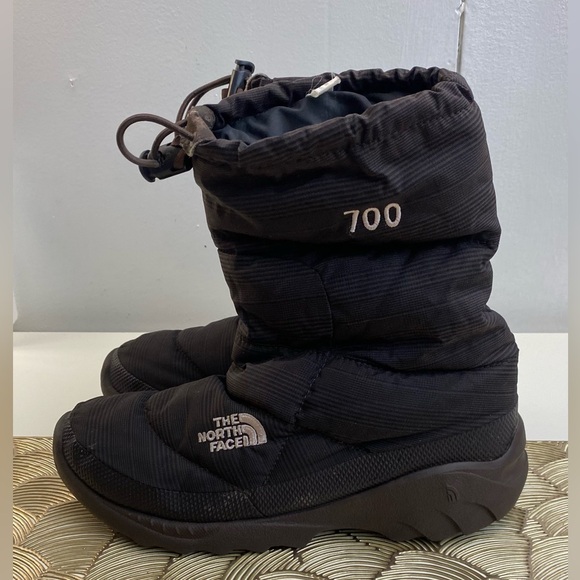 The North Face Black/Brown Winter 700 Women’s Boots - Picture 3 of 9